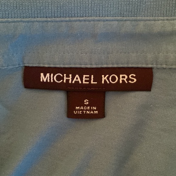 Men’s Michael Kors Polo, Green, Size = S - Picture 2 of 4